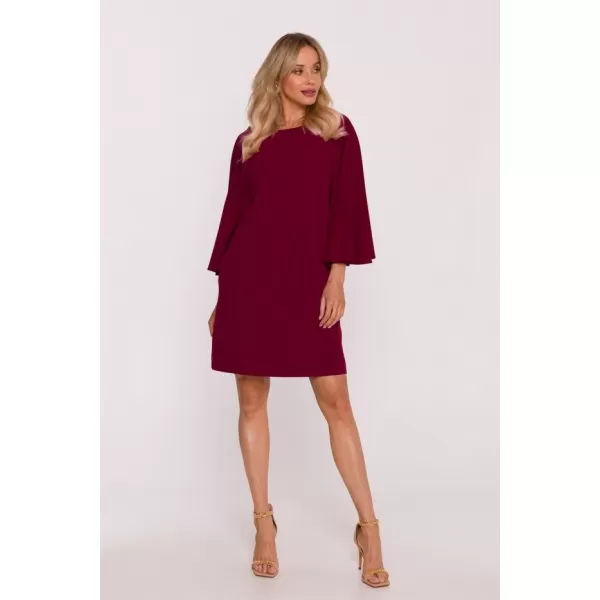  Šaty STYLOVE S426 GAŠTANOVÉ 