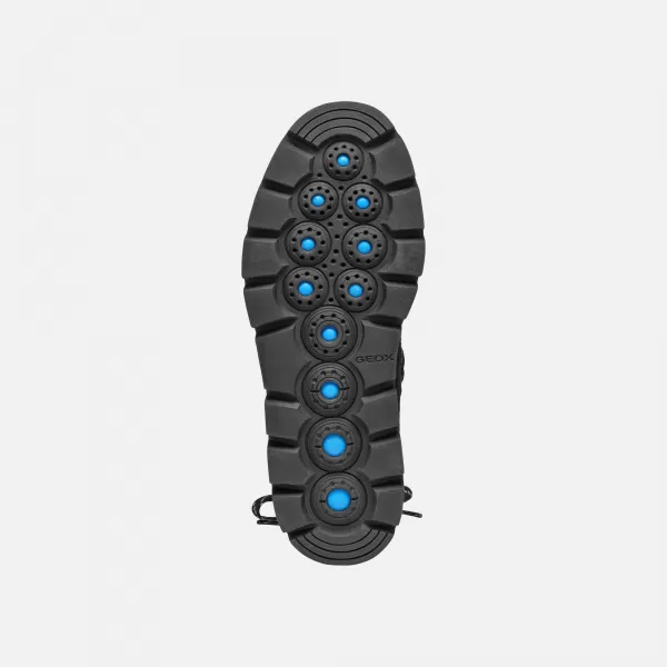  Dámske topánky GEOX SPHERICA EC7.1 A G004517 ČIERNA 