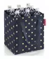 Taška REISENTHEL BOTTLEBAG METALICKÉ BODKY MODRÉ
