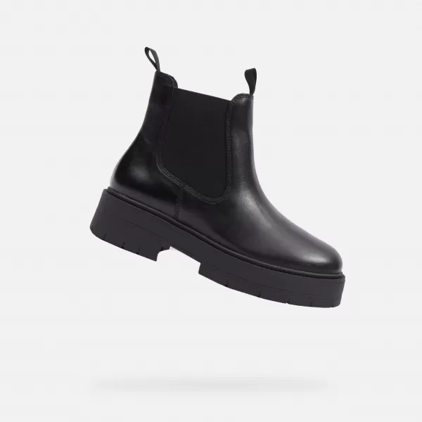 Dámske topánky GEOX SPHERICA EC7 G009692 ČIERNA 