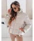 Dámska bunda DSTREET TY5066 BÉŽOVÁ