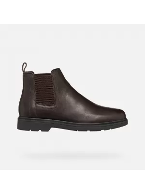 Pánske topánky GEOX SPHERICA EC1 G006535 TMAVO HNEDÁ