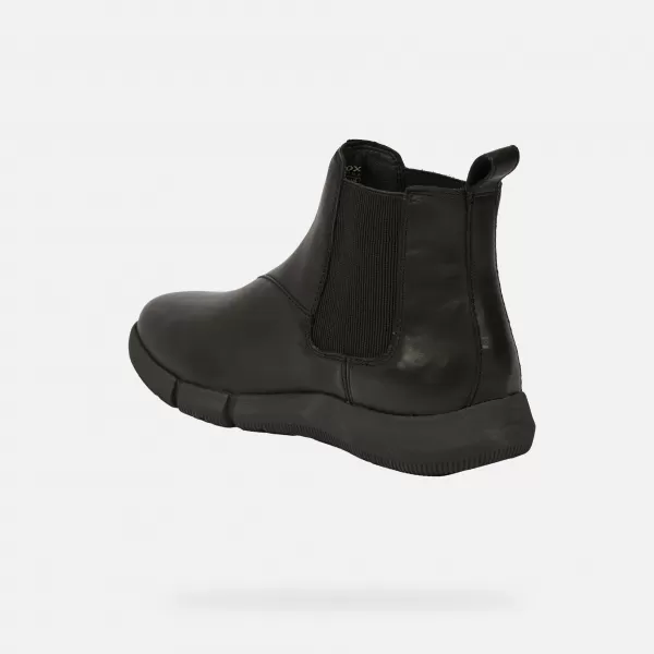 Pánske topánky GEOX ADACTER M G011270 ČIERNA 