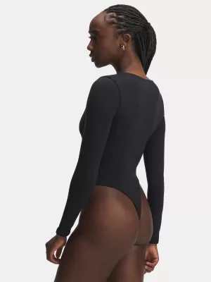 Ženské body UNDER ARMOUR UA MOTION BODYSUIT 6005918-003 ČIERNA
