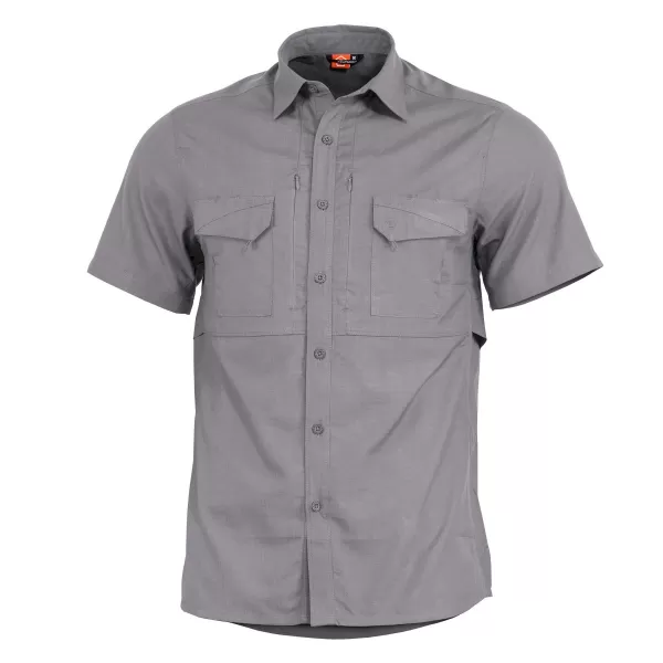  Pánska košeľa PENTAGON PLATO SHIRT SHORT K02019 VLK/SIVÁ 
