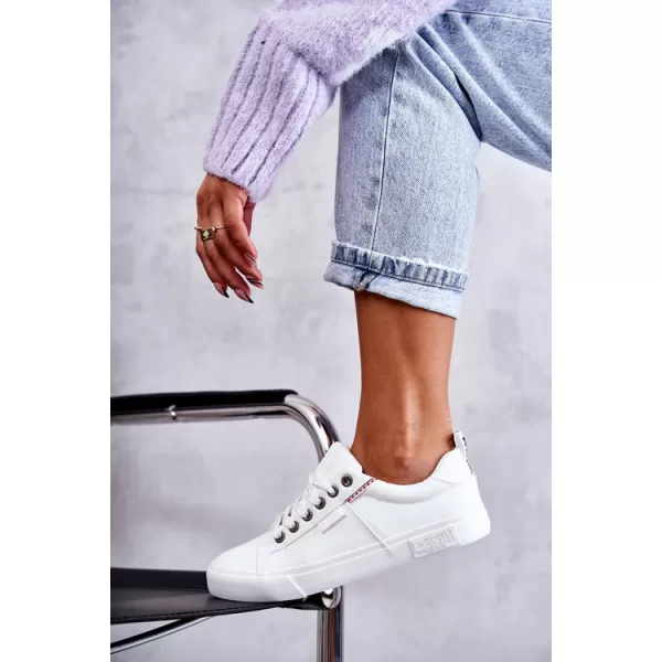 Dámske tenisky BIG STAR KK274005 BIELA ​​Big Star Shoes 