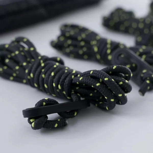  Šnúry PENTAGON CORD LANYARD WITH TENSIONER D19031 ČIERNA 