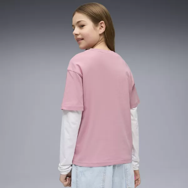  T -shirt PUMA ESS BOXY TEE G 68513165 VYSTAVENÁ RUŽOVÁ 