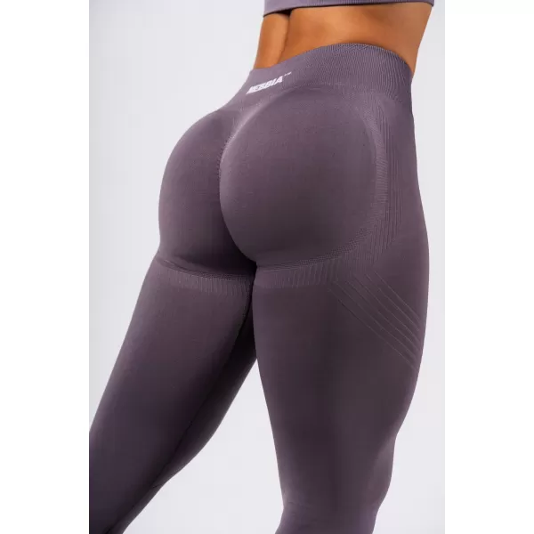  Tvarujúce bezšvové maximálne push-up legíny FLOW SEAMLESS 497 DARK GRY Nebbia 