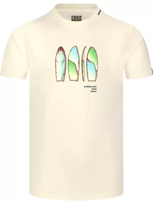 Tričko NORDBLANC ALOHA NBSMT8156 KRÉMOVÝ