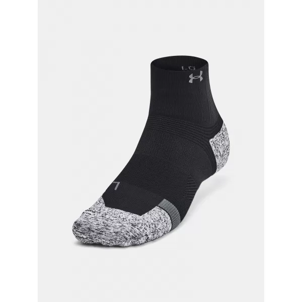  Ponožky UNDER ARMOUR UNISEX UA AD PRO QTR (3 PÁRY) 1387047-001 ČIERNA 