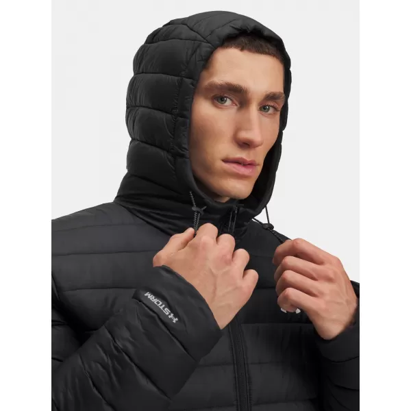  Pánska bunda UNDER ARMOUR UA SPORTSWEAR INS JKT 6006363-001 ČIERNA 