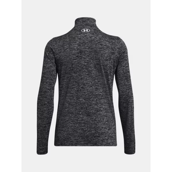  Dámska mikina UNDER ARMOUR TECH 1/2 ZIP- TWIST 1384225-001 ČIERNA 