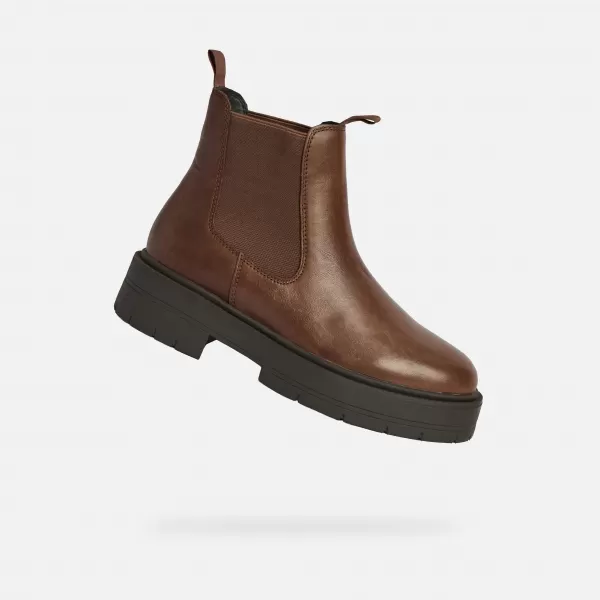  Dámske topánky GEOX SPHERICA EC7 G009694 HNEDÁ 