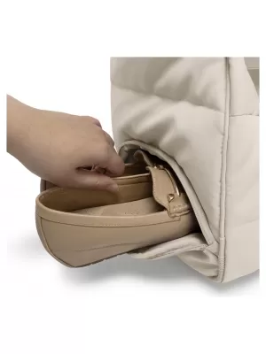 Taška HEYS PUFFER DUFFEL OFF WHITE