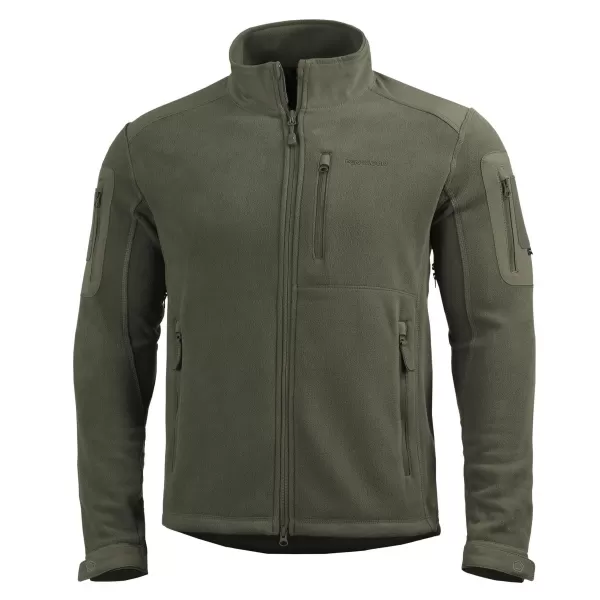  Fleecová mikina PENTAGON PERSEUS 2.0 FLEECE JACKET K08025 OLIVOVO ZELENÁ 