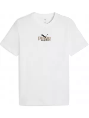 Tričko PUMA GRAPHIC PUMOVÁ BIELA