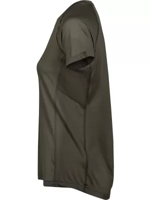 Dámske tričko TEE JAYS | TJ 7021 OLIVE MELANGE