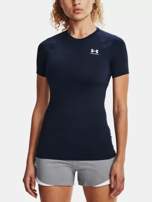 Dámske tričko UNDER ARMOUR UA HG AUTHENTICS COMP SS 1365460-410 MODRÁ