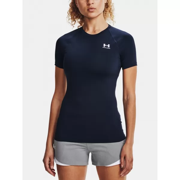  Dámske tričko UNDER ARMOUR UA HG AUTHENTICS COMP SS 1365460-410 MODRÁ 