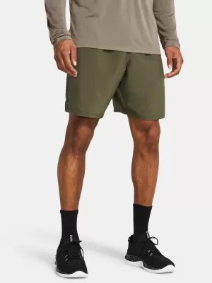 Pánske šortky UNDER ARMOUR UA WOVEN WDMK SHORTS 1383356-390 ZELENÁ