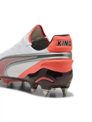 Pánske futbalové topánky PUMA KING ULTIMATE MXSG 10881701 PUMA WHITE/PUMA SILVER