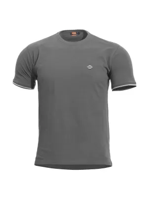 tričko PENTAGON LEVANTES CREWNECK STRIPES K09026 VLK/SIVÁ