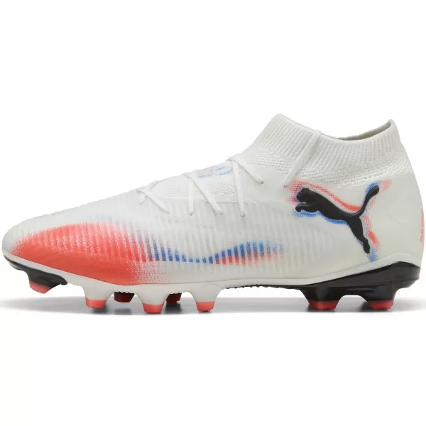  Pánske topánky PUMA FUTURE 8 PRO FG/AG 10858801 WHITE/ BIELA/PUMA ČIERNA/ŽIARIACA ČERVENÁ 