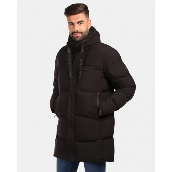  Pánska bunda KILPI NELSON-M ZM0119KI ČIERNA 