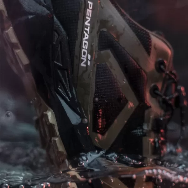  Čižmy PENTAGON KION WP TREKKING SHOES K15051 STEALTH ČIERNA 