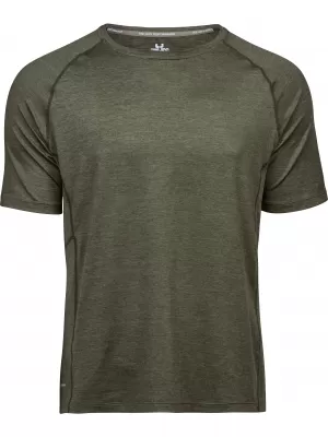 Pánske tričko TEE JAYS | TJ 7020 OLIVE MELANGE