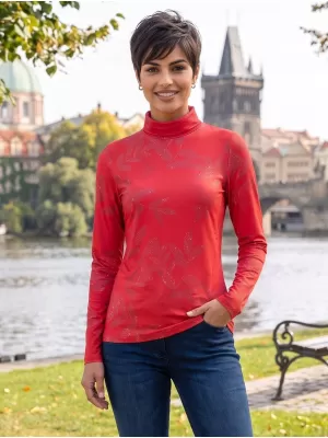 Dámske tričko ALTISPORT GERDA ČERVENÁ