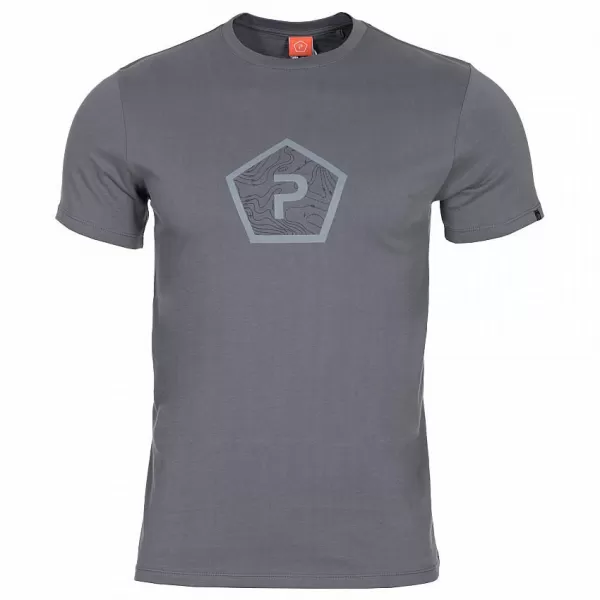  tričko PENTAGON SHAPE K09012 VLK/SIVÁ 
