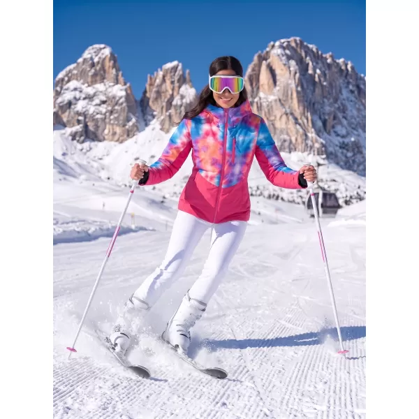  Dámska zimná bunda ALTISPORT GARDIN RUŽOVÁ 