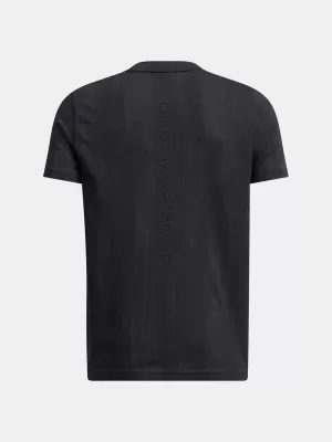 Chlapčenské tričko UNDER ARMOUR VANISH SEAMLESS SS 1388130-001 ČIERNA