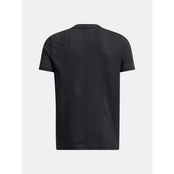  Chlapčenské tričko UNDER ARMOUR VANISH SEAMLESS SS 1388130-001 ČIERNA 