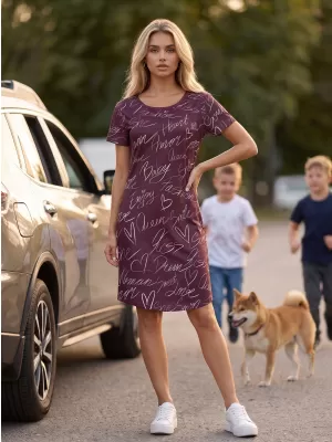 Dámske predĺžené prémiové tričko ALTISPORT VOJ/ALW084SAT02 RUDA
