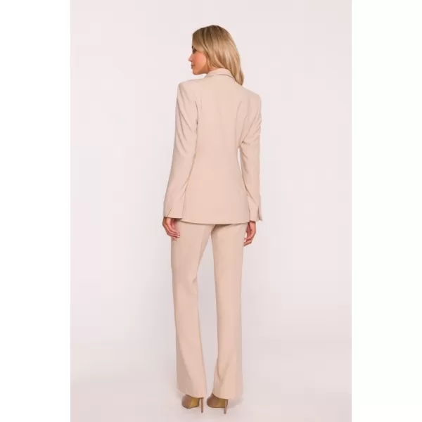  Dámska bunda STYLOVE S417 BÉŽOVÁ 
