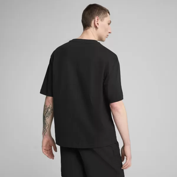  Tričko PUMA WARDROBE ESS BOXY TEE 62964501 PUMA BLACK 
