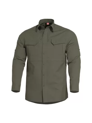 Pánska košeľa PENTAGON PLATO SHIRT K02019 RANGER ZELENÁ