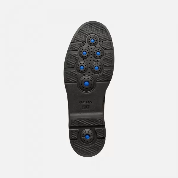  Pánske topánky GEOX SPHERICA EC1 G006529 TMAVOŠEDÁ 