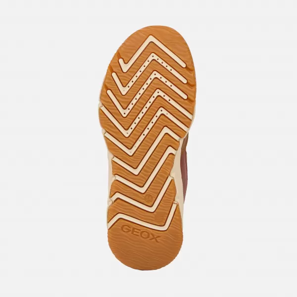  Chlapčenské členkové čižmy GEOX FLEXYPER PRO BOY B J56NBA0ME22C6FN6 HNEDÁ 