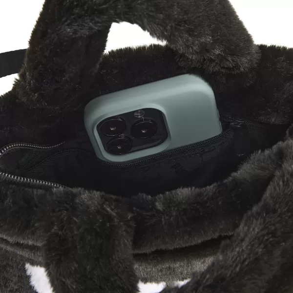  Dámska taška PUMA UP FAUX FUR MINI SHOPPER BAG 09171301 PUMA BLACK 