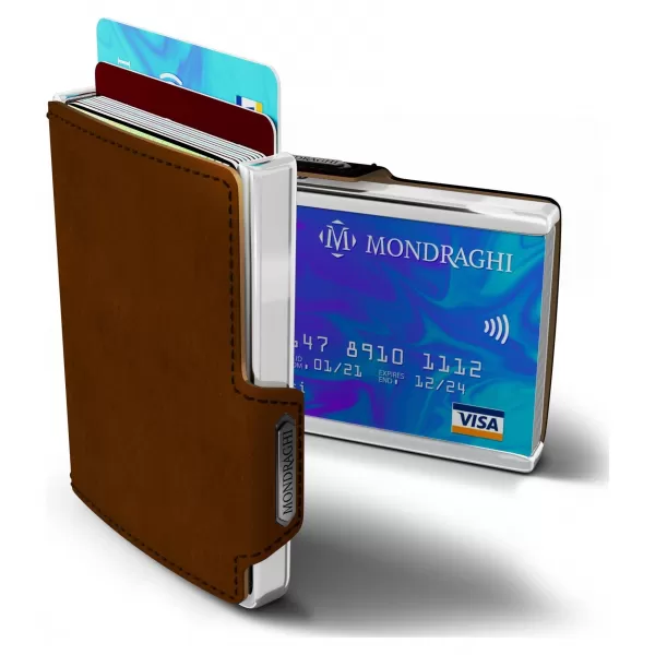  Peňaženka MONDRAGHI ELEGANCE HNEDÁ 