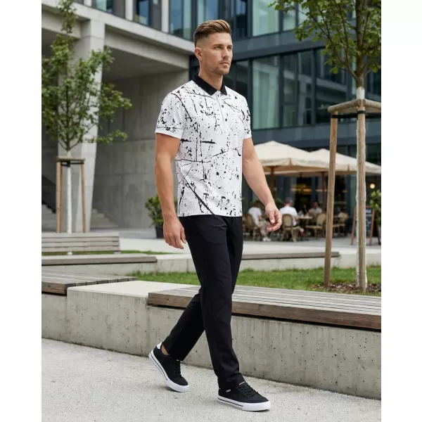  Pánske nohavice ALTISPORT ATS TROUSER CLASSIC-FIT ČIERNA 