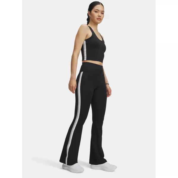 Dámske športové nohavice UNDER ARMOUR UA MOTION SPORT TAPE FLARE 6003973-003 ČIERNA 