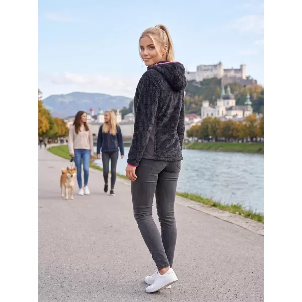  Dámska mikina ALTISPORT ACERA ČIERNA 