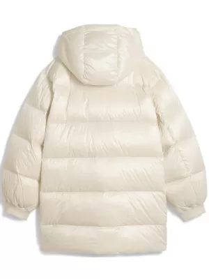 Dámsky kabát PUMA STYLE HOODED DOWN JACKET 68838987 ALPSKÝ SNEH
