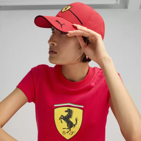  Šiltovka PUMA FERRARI RACE BB CAP 02607701 ROSSO CORSA 