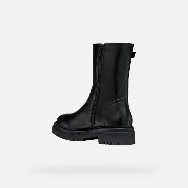  Dámske topánky GEOX IRIDEA G009625 ČIERNA 